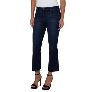 Liverpool Hannah Crop Flare Walcott 12/31 Denim Jeans